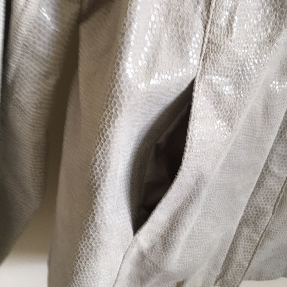 NWOT leather Alfani jacket - Picture 5 of 7